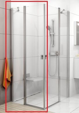 Елемент душової кабіни Ravak Chrome CRV2- 90 Білий Transparent