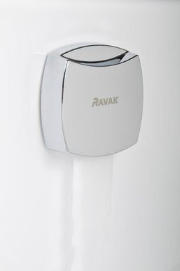 Сифон для ванни Ravak із заповненням через перелив 570 Click Clack Хром