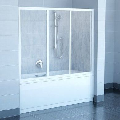 Шторка для ванны Ravak AVDP3- 150 Белый Transparent