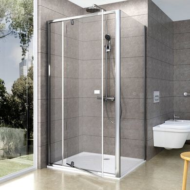 Душові двері Ravak Pivot PDOP 2- 120 Полір. алюм. Transparent