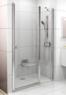 Душевые двери Ravak Chrome CSD2- 120 Полір.алюм Transparent