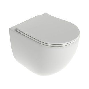 Унитаз подвесной Ravak WC Chrome AquaSpin с сиденьем SoftClose X03121