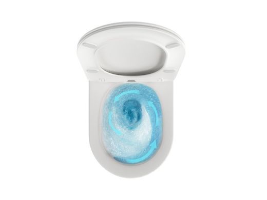 Унитаз подвесной Ravak WC Chrome AquaSpin с сиденьем SoftClose X03121