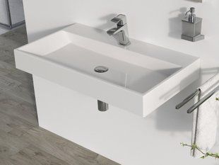 Умивальник Ravak NATURAL 800 Білий з отвором без переливу