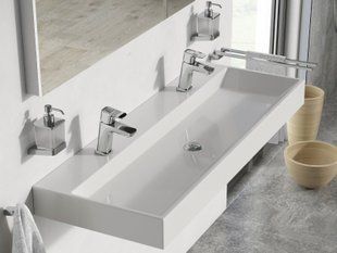 Умивальник Ravak NATURAL DUO 1200 Білий з отвором без переливу