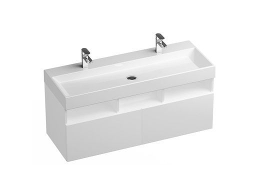 Умивальник Ravak NATURAL DUO 1200 Білий з отвором без переливу