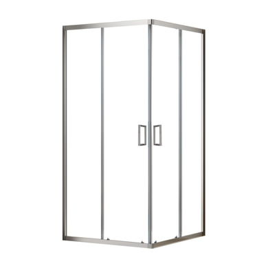 Душевая кабина Domospa by Ravak Slide SLRV2-90 полир. алюм. Transparent