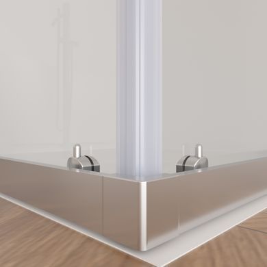 Душевая кабина Domospa by Ravak Slide SLRV2-90 полир. алюм. Transparent