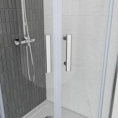 Душова кабіна Domospa by Ravak Slide SLCP4-90 R550 Полір. алюм. Transparent