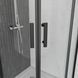 Душова кабіна Domospa by Ravak Slide SLCP4-90 R550 Чорний матовий Transparent
