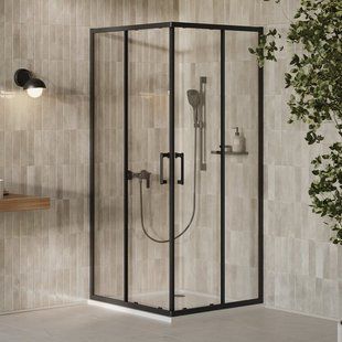 Душевая кабина Ravak X-Point Slim XPSRV2-100 Черный Transparent