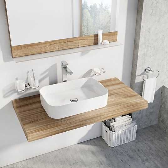 Купить Умывальник Ravak Керамический Ceramic 550 R Slim Белый