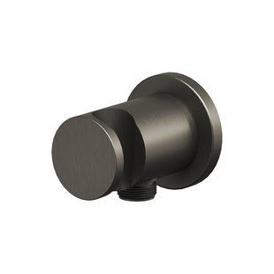 706.20GB Душовий тримач з виводом для води, Graphite Brushed