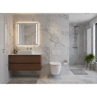 Подвесной унитаз Domospa by Ravak TORRENTA ORBIS RimOff с сидением и сливом Торнадо RKUJ000017