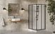 Душовий бокс Ravak X-Point Slim BOXSRV2-90 Чорний Transparent + (піддон+душ.панель+нерухома.стінка)