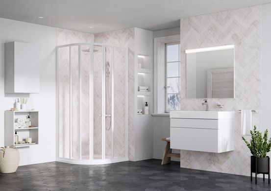 Душова кабіна Ravak SKKP6-90 195 Чорний TRANSPARENT