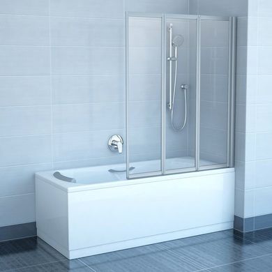 Шторка для ванни Ravak VS3 115 Білий RAIN