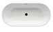Ванна Ravak FREEDOM O 1690x800 отдельностоящая, крышка перелива и слива: черная XC00100032, 196, 80
