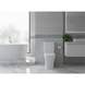 Унитаз напольный Domospa by Ravak TORRENTA FLOW Combi RimOff с сиденьем SoftClose и сливом Торнадо RKUJ100020