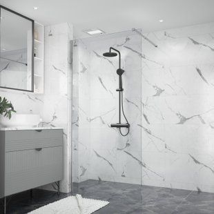 Душова стінка DOMOSPA by Ravak Walk In - 120 Полір. алюм. Transparent