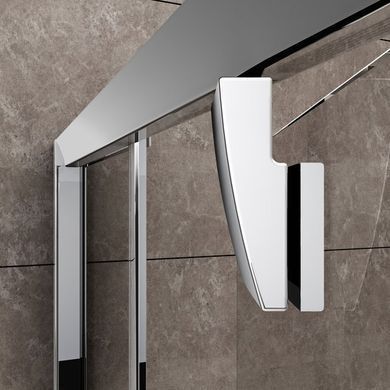 Душевые двери Ravak Pivot PDOP 2- 110 Черный Transparent