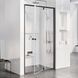 Душевые двери Ravak Pivot PDOP 2- 110 Черный Transparent